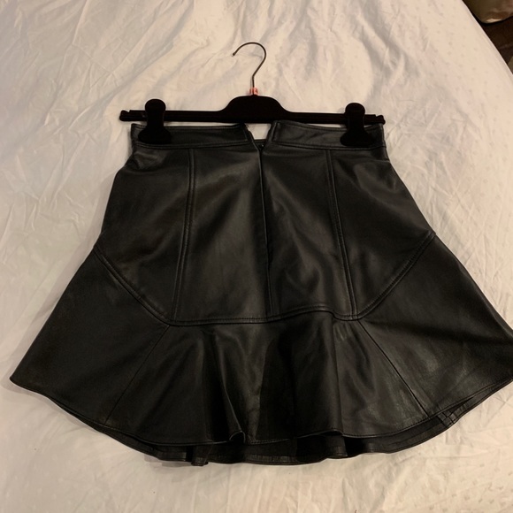 Marisa Webb Leather Skirt - Picture 4 of 6